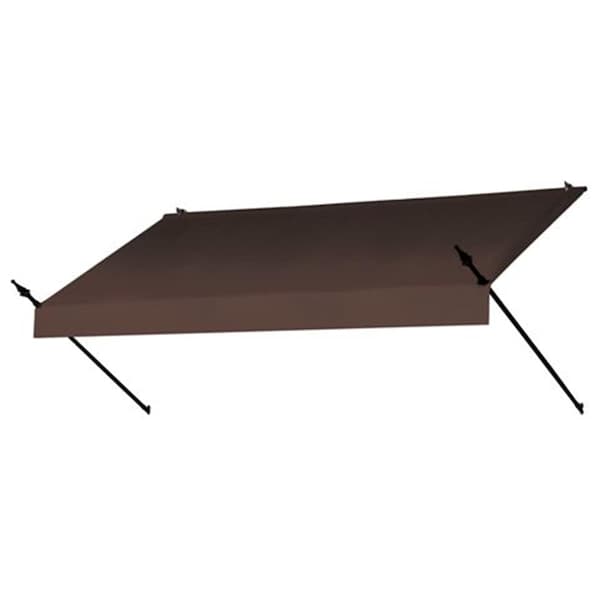 Idmworldwide Modern Designer Awning Cocoa 8 Ft. 3020774 - main